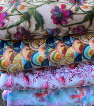 Load image into Gallery viewer, Custom Printed Fabric for home goods and stuffies - please order by 1/2 yard!
