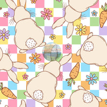 Load image into Gallery viewer, Groovy Bunny with fun panel by Raspberry Pattern - great for rapports too!