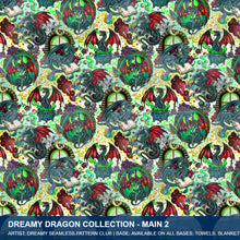 Load image into Gallery viewer, Dreamy Dragon Collection - Please order by 1/2 yard