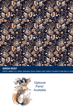 Load image into Gallery viewer, Siren Reef - two color options! - Please order by 1/2 yard