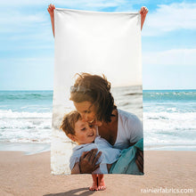 Load image into Gallery viewer, Beach Towels - premium quality with velour pile face, cotton back 400 GSM - 2 to 5 business day turnaround
