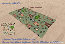 Load image into Gallery viewer, Beach Towels - premium quality with velour pile face, cotton back 400 GSM - 2 to 5 business day turnaround