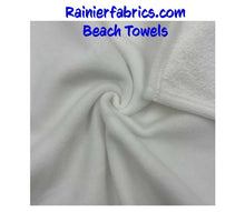 Load image into Gallery viewer, Beach Towels - premium quality with velour pile face, cotton back 400 GSM - 2 to 5 business day turnaround