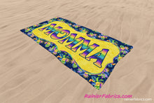 Load image into Gallery viewer, Beach Towels - premium quality with velour pile face, cotton back 400 GSM - 2 to 5 business day turnaround