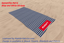 Load image into Gallery viewer, Beach Towels - premium quality with velour pile face, cotton back 400 GSM - 2 to 5 business day turnaround