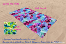 Load image into Gallery viewer, Beach Towels - premium quality with velour pile face, cotton back 400 GSM - 2 to 5 business day turnaround