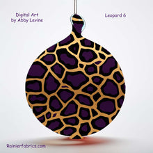 Load image into Gallery viewer, Leopard in Purple and Gold Collection - 7 ways by Abby