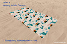 Load image into Gallery viewer, Beach Towels - premium quality with velour pile face, cotton back 400 GSM - 2 to 5 business day turnaround