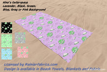 Load image into Gallery viewer, Beach Towels - premium quality with velour pile face, cotton back 400 GSM - 2 to 5 business day turnaround