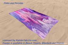 Load image into Gallery viewer, Beach Towels - premium quality with velour pile face, cotton back 400 GSM - 2 to 5 business day turnaround