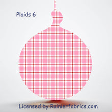 Load image into Gallery viewer, Valentine Days Plaid Collection - 6 fun plaids