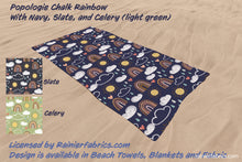 Load image into Gallery viewer, Beach Towels - premium quality with velour pile face, cotton back 400 GSM - 2 to 5 business day turnaround