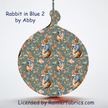 Load image into Gallery viewer, Rabbit in Blue by Abby - 2 versions!
