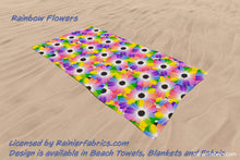 Load image into Gallery viewer, Beach Towels - premium quality with velour pile face, cotton back 400 GSM - 2 to 5 business day turnaround