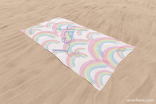 Load image into Gallery viewer, Beach Towels - premium quality with velour pile face, cotton back 400 GSM - 2 to 5 business day turnaround