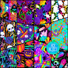 Load image into Gallery viewer, (Massive) Spooky Collection by Hex Reject - 2-5 business days to ship - Order by 1/2 yard