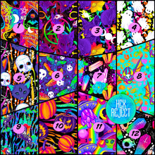Load image into Gallery viewer, (Massive) Spooky Collection by Hex Reject - 2-5 business days to ship - Order by 1/2 yard