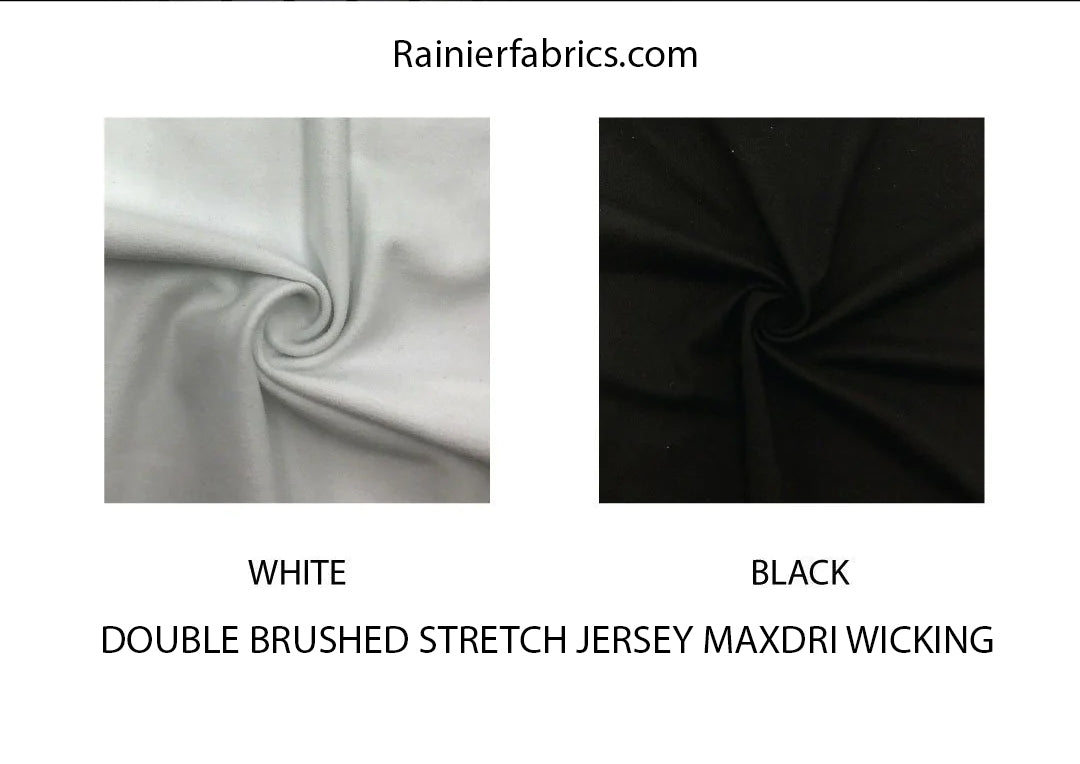 Double Brushed Polyester DBP Sale  - Please order by 1/2 yard!