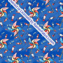 Load image into Gallery viewer, The Mermaid Collection RWB - Order by half yard -instructions below on base fabrics