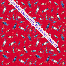 Load image into Gallery viewer, The Mermaid Collection RWB - Order by half yard -instructions below on base fabrics