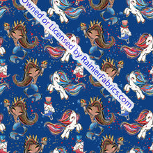 Load image into Gallery viewer, The Mermaid Collection RWB - Order by half yard -instructions below on base fabrics