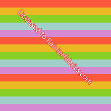 Load image into Gallery viewer, Summer Candy Stripes (and solids) by Brittany Frost - Order by half yard -instructions below on base fabrics