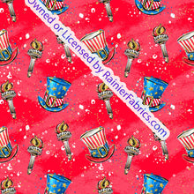 Load image into Gallery viewer, The Mermaid Collection RWB - Order by half yard -instructions below on base fabrics