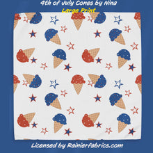 Load image into Gallery viewer, 4th of July Collection - by Nina - Rainier Fabrics Exclusive! - 2-5 day TAT - Order by 1/2 yard; Blankets and towels available too