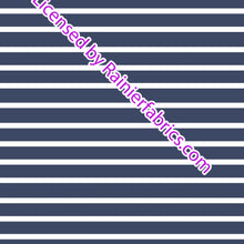 Load image into Gallery viewer, Summer Crabs and Waves with matching stripes - Samantha Marie Design - Order by half yard -instructions below on base fabrics