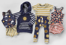 Load image into Gallery viewer, Chalk Rainbows, Suns & Watermelons from Popologie - 2-5 day turnaround - Order by 1/2 yard; Description of bases below