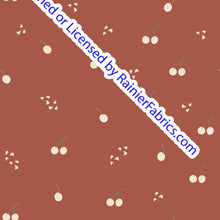 Load image into Gallery viewer, Cherries Collection by Popologie - Order each print by half yard -instructions below on base fabrics