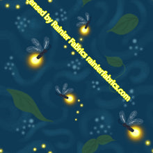 Load image into Gallery viewer, Flies of Fire by Nina - Order by half yard - See below for instructions on ordering and base fabrics