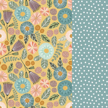 Load image into Gallery viewer, Folk Flowers & Polka Dots - collection from Popologie - 2-5 day turnaround - Order by 1/2 yard; Description of bases below