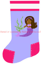 Load image into Gallery viewer, Stockings by Nina - Ready to Sew with ribbon to hang