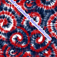 Load image into Gallery viewer, 4th of July Tie Dye - Order by half yard -instructions below on base fabrics