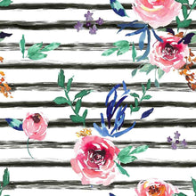 Load image into Gallery viewer, Watercolor Bouquet by Popologie - Order by half yard -instructions below on base fabrics