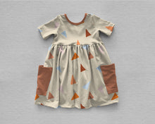 Load image into Gallery viewer, Abstract Rainbows from Logan at Popologie - Order by half yard - See below for instructions on ordering and base fabrics