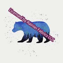 Load image into Gallery viewer, Aurora Bear Collection with options and panel - by Nina with options - Order by half yard - See below for instructions on ordering and base fabrics