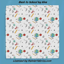 Load image into Gallery viewer, Back to School Collection - by Nina - Rainier Fabrics Exclusive! - 2-5 day TAT - Order by 1/2 yard; Blankets and towels available too