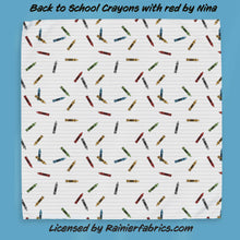 Load image into Gallery viewer, Back to School Collection - by Nina - Rainier Fabrics Exclusive! - 2-5 day TAT - Order by 1/2 yard; Blankets and towels available too