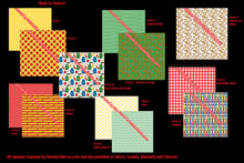 Load image into Gallery viewer, More Fun Back to School Prints - 2-5 day turnaround - Order by 1/2 yard; Description of bases below