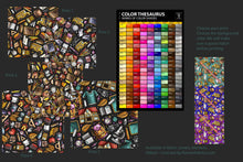 Load image into Gallery viewer, Back to School Prints - Custom Background/Colorway - 2-5 day turnaround - Order by 1/2 yard; Description of bases below