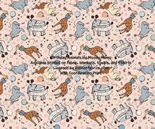 Load image into Gallery viewer, Birthday Animals Moody Mama - 2-5 day turnaround - Order by 1/2 yard; Description of bases below