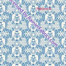 Load image into Gallery viewer, Bees, Sunflowers and Happiness with lots of options - Order by half yard -instructions below on base fabrics