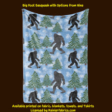 Load image into Gallery viewer, Sasquash with options by Nina Blanket (Big Foot)