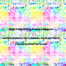 Load image into Gallery viewer, Leopard Pastel Wash with option from Rosemary Stevenson - 2-5 day turnaround - Order by 1/2 yard; Description of bases below