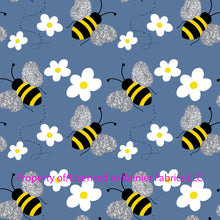Load image into Gallery viewer, Bee Collection - options with matching solids - by Nina with options - Order by half yard - See below for instructions on ordering and base fabrics