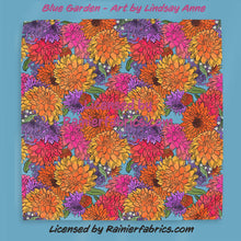 Load image into Gallery viewer, Mothers' Garden Flowers by Lindsay Anne - 2-5 business days to ship - Order by 1/2 yard