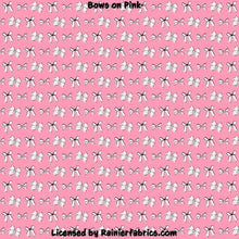 Load image into Gallery viewer, Bows with Options- 2-5 day turnaround - Order by 1/2 yard; Description of bases below