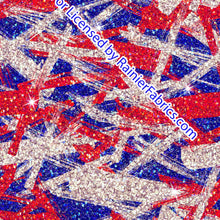 Load image into Gallery viewer, 4th of July Glitter - Order by half yard -instructions below on base fabrics